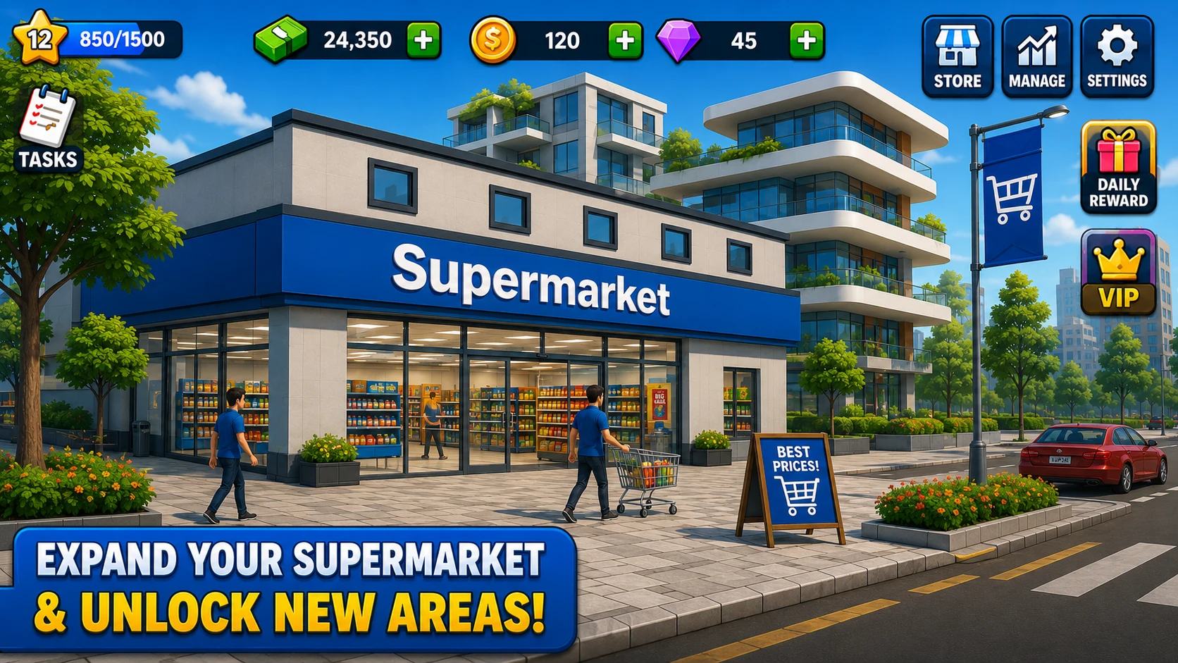 Supermarket Master Simulator screenshot
